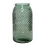 Kaemingk Green Diamond recycled glass Vase