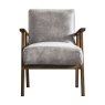 Gallery Direct Quebec Accent Chair in Pebble linen