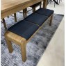 Corndell Fenwick Dining Bench Cushion in Steel - Set of 3