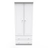 Krystal 2ft6in 2 Drawer Wardrobe