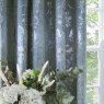 Laura Ashley Laura Ashley Josette Metallic Seaspray Ready Made Curtains