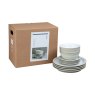 Denby Linen 12 Piece Dinner Set Packaging