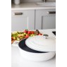Masterclass MasterClass 4L Cast Aluminium Shallow Casserole Dish Cream