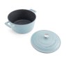 Masterclass MasterClass 4L Aluminium Casserole Dish, Sky Blue