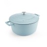 Masterclass MasterClass 5L Cast Aluminium Casserole Dish Sky Blue