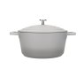 Masterclass MasterClass Lightweight 4L Casserole Dish with Lid, Ombre Grey