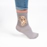 Wrendale Wrendale Grey Hopeful Labrador Socks