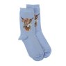 Wrendale Wrendale Daisy Coo Highland Cow Socks