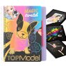 Topmodel Magic-Scratch Book front cover