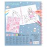 Topmodel Colouring Book Cutiestar back pages