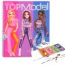 Create Your Topmodel Coloring Book front page