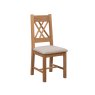 Papaya Gloucester Oak Dining Chair Pair