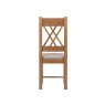 Papaya Gloucester Oak Dining Chair Pair