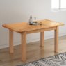 Papaya Gloucester Oak 1.2m Extending table & 4 Chairs