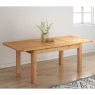 Papaya Gloucester Oak 1.4m Extending table & 6 Chairs