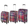 Highbury Unique Multi Box Ultra Light Weight Luggage trio on a white background