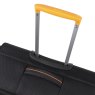 Highbury Superlite Cabin Case Black close up of handle area
