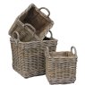 Glenweave Glenweave Square Small Log Basket