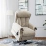 Denmark Lift & Tilt Recliner in cream brushstrokes