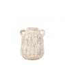 Gallery Direct Gallery Direct Ica Vase Small Earthy White