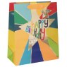 Gick Large Star Rays Gift Bag on a white background