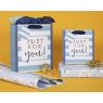 Glick Medium Just For You Gift Bag on a yellow background with other gift bags