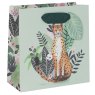 Glick Small Cheetah Gift Bag on a white background