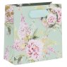 Glick Small Peonies and Foxglove Gift Bag on a white background