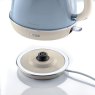 Ariete Vintage 1.7L Jug Kettle Blue 360 Base