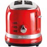 Ariete Moderna 2 Slice Toaster Red Controls