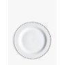 M.M Living Bobble Glacier Dinner Plate on a white background birds eye view
