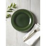 M.M Living Bobble Green Side Plate on a dining table with napkins and forks