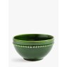 M.M Living Bobble Green Cereal Bowl side view on a white background