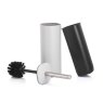 Showerdrape Capri Toilet Brush Holder White Open