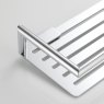 Showerdrape Verso Bottle Basket Chrome Details