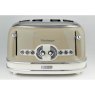 Ariete Ariete Vintage 4 Slice Toaster Cream