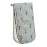 Sophie Allport Highland Stag Double Oven Glove on a white background