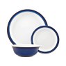 Denby Imperial Blue 12 Piece Tableware Set on a white background