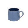 Siip Ripple Navy Mug on a white background