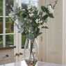 Floralsilk White Stephanotis in a clear vase