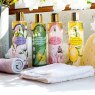 The English Soap Company Lemon and Mandarin Shower Gel different scents and different bottles