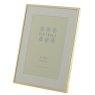 Sixtrees Park Lane Rose Gold Narrow Profile Photo Frame on a white background different angle