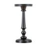Gallery Direct Black Sophia Candlestick on a white background