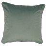 Amersham Duck Egg Blue Cushion back view on a white background