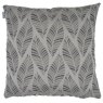 Metz Grey Cushion front view of the cushion on a white background