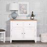 Derwent White Standard Sideboard lifestyle image of the sideboard