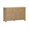 Silverdale Oak 3 Over 4 Chest of Drawers