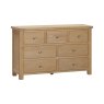 Silverdale Oak 3 Over 4 Chest of Drawers