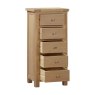 Silverdale Oak 5 Drawer Chest of Drawers