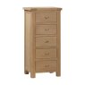 Silverdale Oak 5 Drawer Chest of Drawers